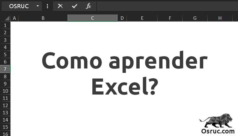Como aprender Excel