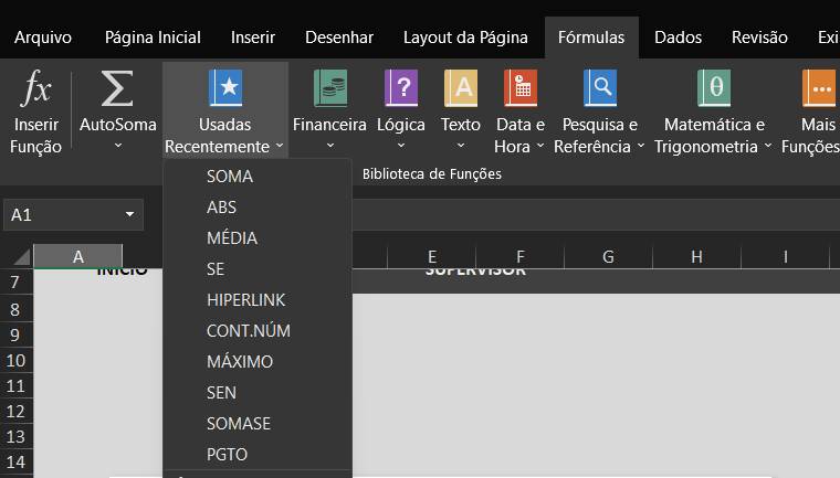 Entenda as funções básicas do Excel